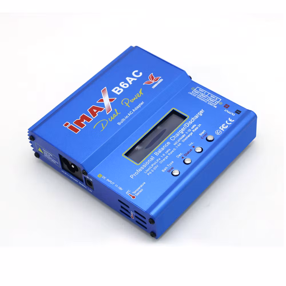 IMAX B6 80 watt AC/DC Charger 1-6 Cells LiPo, LiIon, LiFe, NiMh, NiCad, Pb