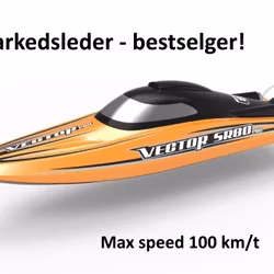 Vector SR80 Pro 5S Upgrade Super High Speed Boat RTR with Auto Roll Back Function