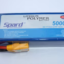 Spard 5S 18,5V 50C 5000 mAh XT90 antispark plugg