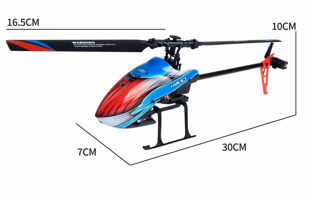 Force K200 2,4 Ghz 4 ch RTF 3D Gyro Helikopter