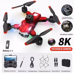 Dual 8k camera drone