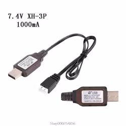 2S 7,4 volt LiPo USB lader