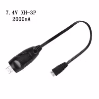 2S 7,4 volt LiPo USB lader 2000 mA