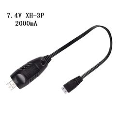 2S 7,4 volt LiPo USB lader 2000 mA