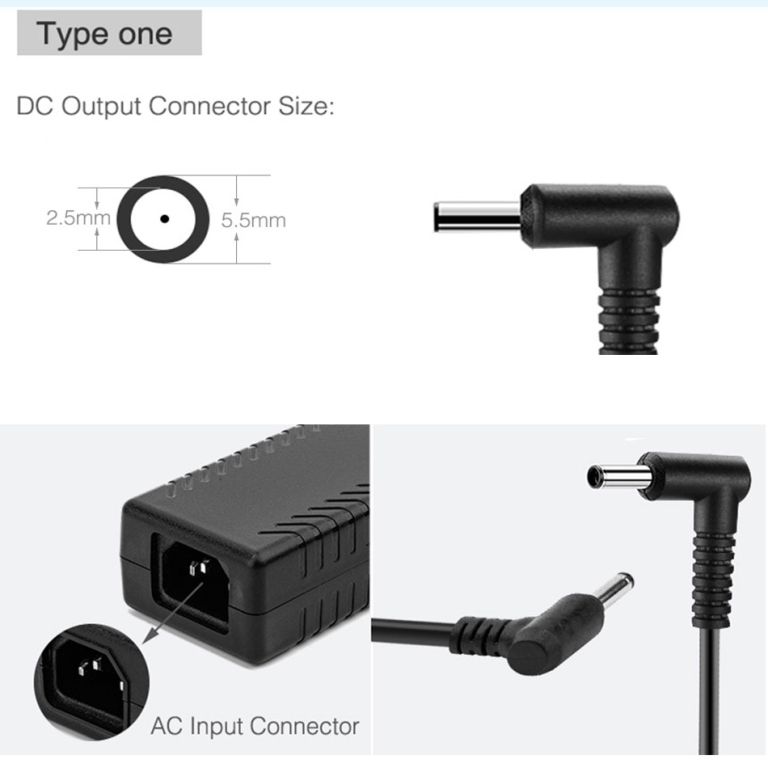 220 Volt AC 12 volt DC 70 watt power strømforsyning