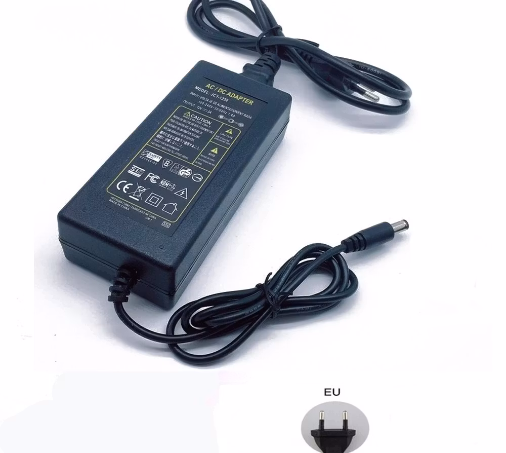 220 Volt AC 12 volt DC 60 watt power strømforsyning