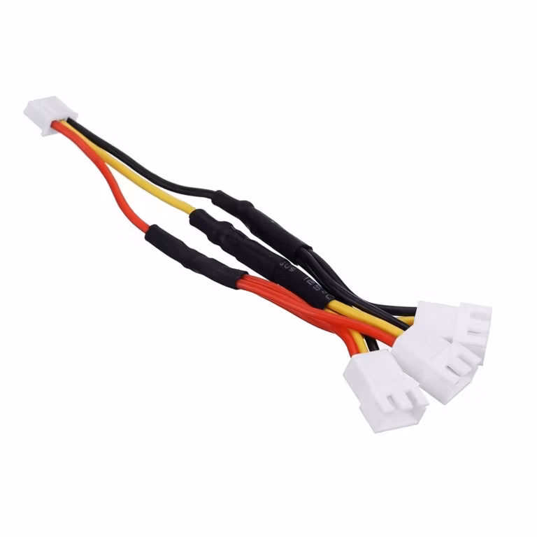 3 x 2S 7,4 volt LiPo ladekabel