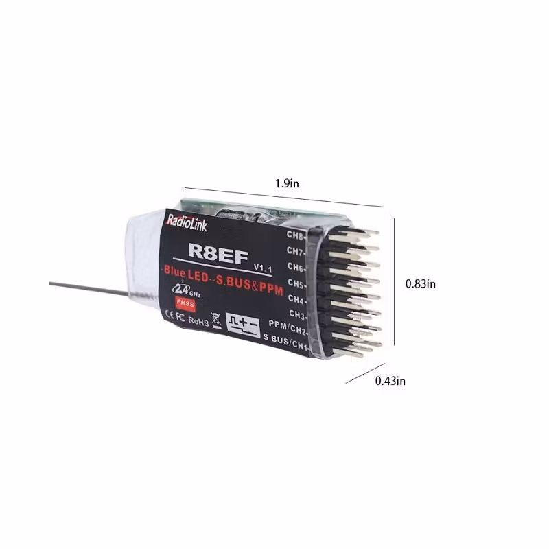 Radiolink T8FB Blue Tooth 8 ch 2,4 gHz radio system