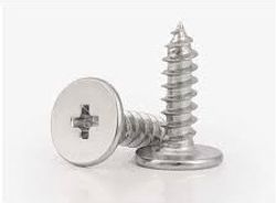 M2 8 mm flathode selvgjengende skruer 10 stk