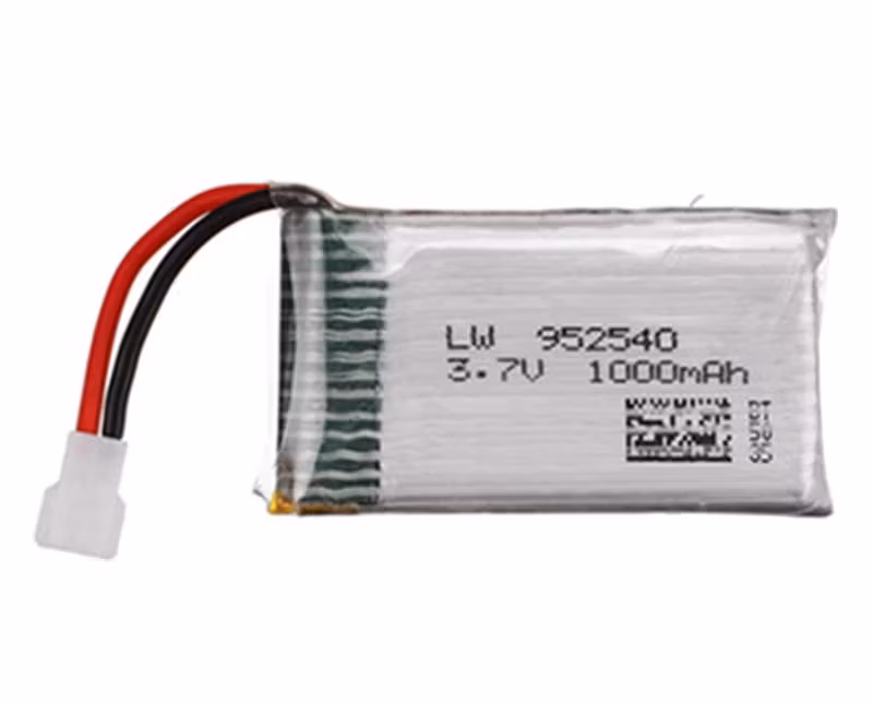 1S 3.7V 1000mAh Lipo Batteri