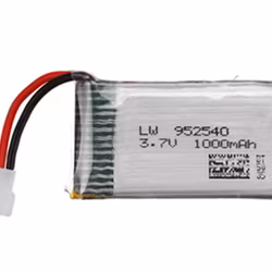 1S 3.7V 1000mAh Lipo Batteri
