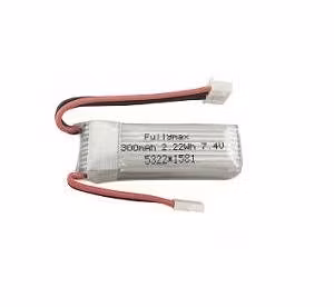 2S 7,4 volt 20C 300 mAh LiPo batteri