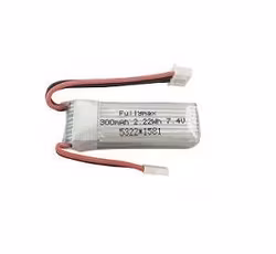2S 7,4 volt 20C 300 mAh LiPo batteri