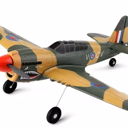 Curtiss P-40B Warhawk WW2 aircraft gyro RTF