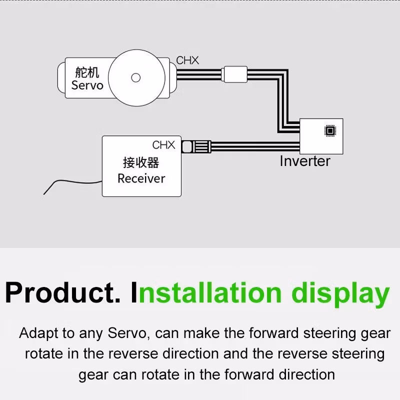 Servo reverserer 4 - 6 volt