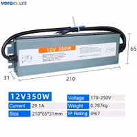 POWER SUPPLY 29,1 Amp 12 volt DC