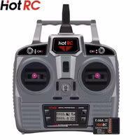 HT-6A 2.4G 6CH FHSS TX med 6 kanals telemetri