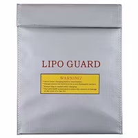 Brannsikker ladepose for LIPo batterier