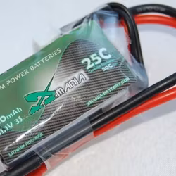 X-MANIA 11,1 volt 25C 450 mAh LiPo batteri