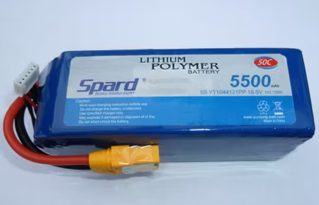 Spard 5S 18,5V 50C 5500 mAh XT90 antispark plugg