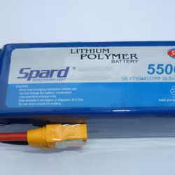 Spard 5S 18,5V 50C 5500 mAh XT90 antispark plugg