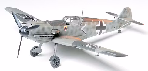 MESSERSCHMITT BF109 E-3 dessert plastbyggesett