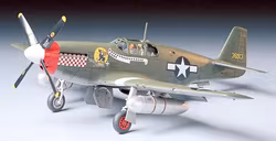North American P-51D Mustang plastbyggesett