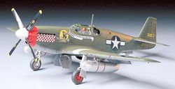 North American P-51D Mustang plastbyggesett