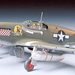 North American P-51D Mustang plastbyggesett