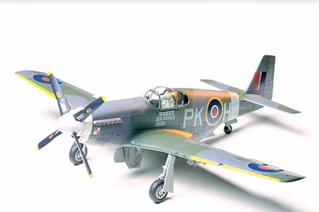 Mustang North American RAF plastbyggesett