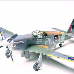Mustang North American RAF plastbyggesett