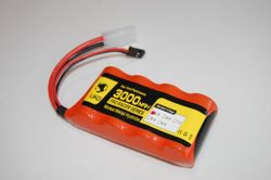 4,8 volt 3000 mAh mottake-/kjørebatteri