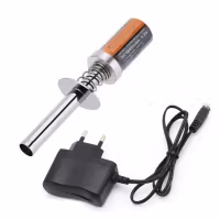 Gløder for glødeplugg 1,5 volt 1800 mAh med lader