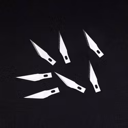 Presisjons skalpell hobby knivblad 7 stk