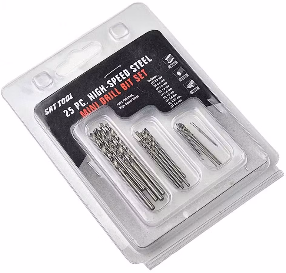 Miniatyr Bor Set High Speed Steel 25 stk