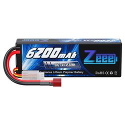 2S 7,4v 6200mah LiPo 60C Hard Case T-plugg
