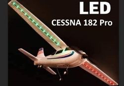 Cessna 182 S Pro 2,4 gHz Gyro LED Ready to Fly RTF