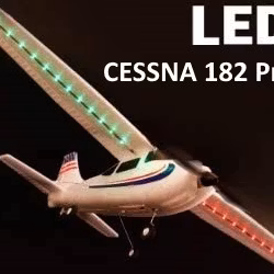 Cessna 182 S Pro 2,4 gHz Gyro LED Ready to Fly RTF