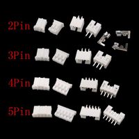 JST PH 2,0 2, 3, 4, 5 pin hann hun plugg