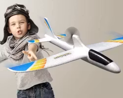 Motorisert glidefly med lysdioder 36 cm