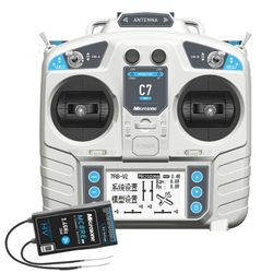 MC7 2.4GHz FHSS 8-Channel Radio W/LCD Screen