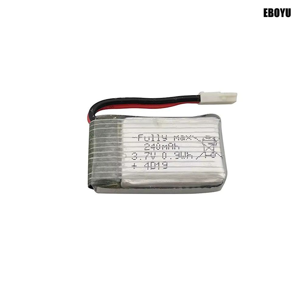1S 3.7V 240mAh Lipo Batteri