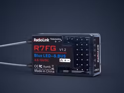 Radiolink R7FG 2,4 Ghz 7 Ch mottaker Gyro Telemetri SBUS/PWM/PPM