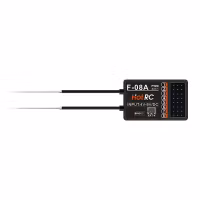 HT-F-08A 8 ch FHSS mottaker med telemetri