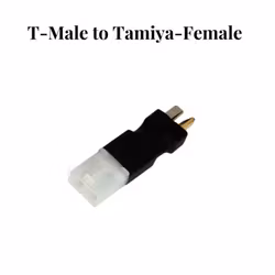 T-plugg male til Tamiya female