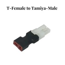 T-plugg female til Tamiya male