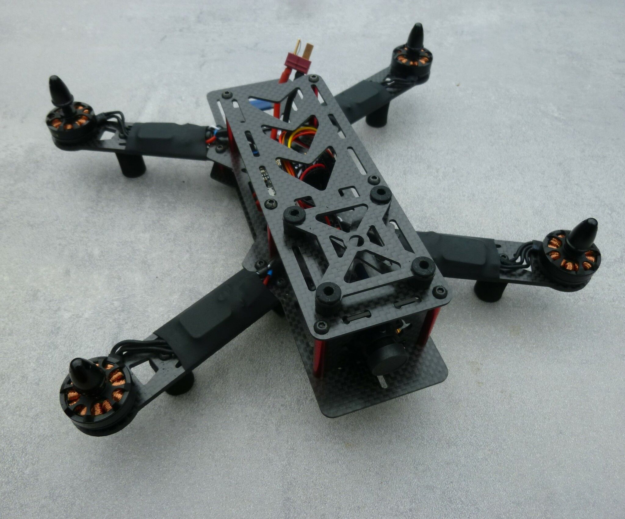 FPV carbon body racing drone RTF alt inkl