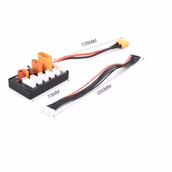 Lade og balanseringsbrett XH 2 - 6S LiPo