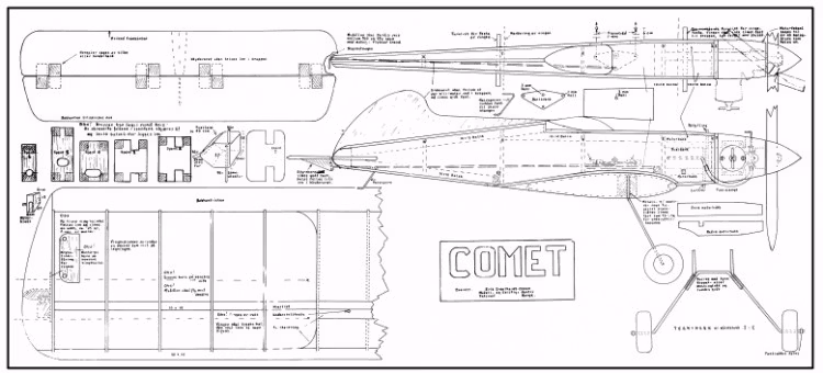 EEO Comet U-kontroll komplett sett