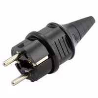 Stikkontakt støpsel 16 amp jordet